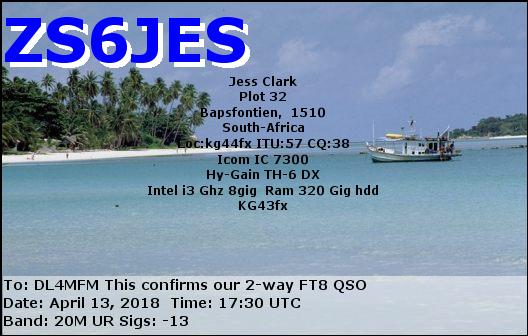 ZS6JES ZS6JES