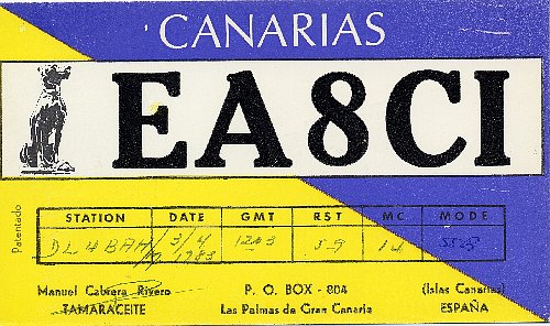 EA8CI EA8CI