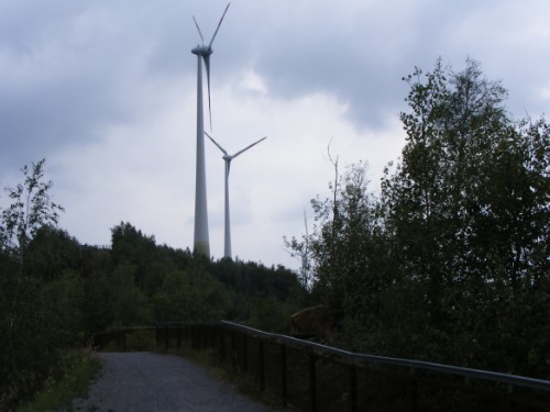 Drei neue über 100m hohe Windräder befinden sich nun auf dem Piesberg