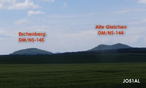 The "Eschenberg" and its Neighbor "Alte Gleichen"