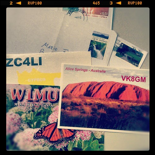 I received some new QSLs during the last days.