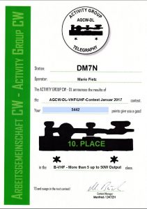 AGCW VHF 01/2017