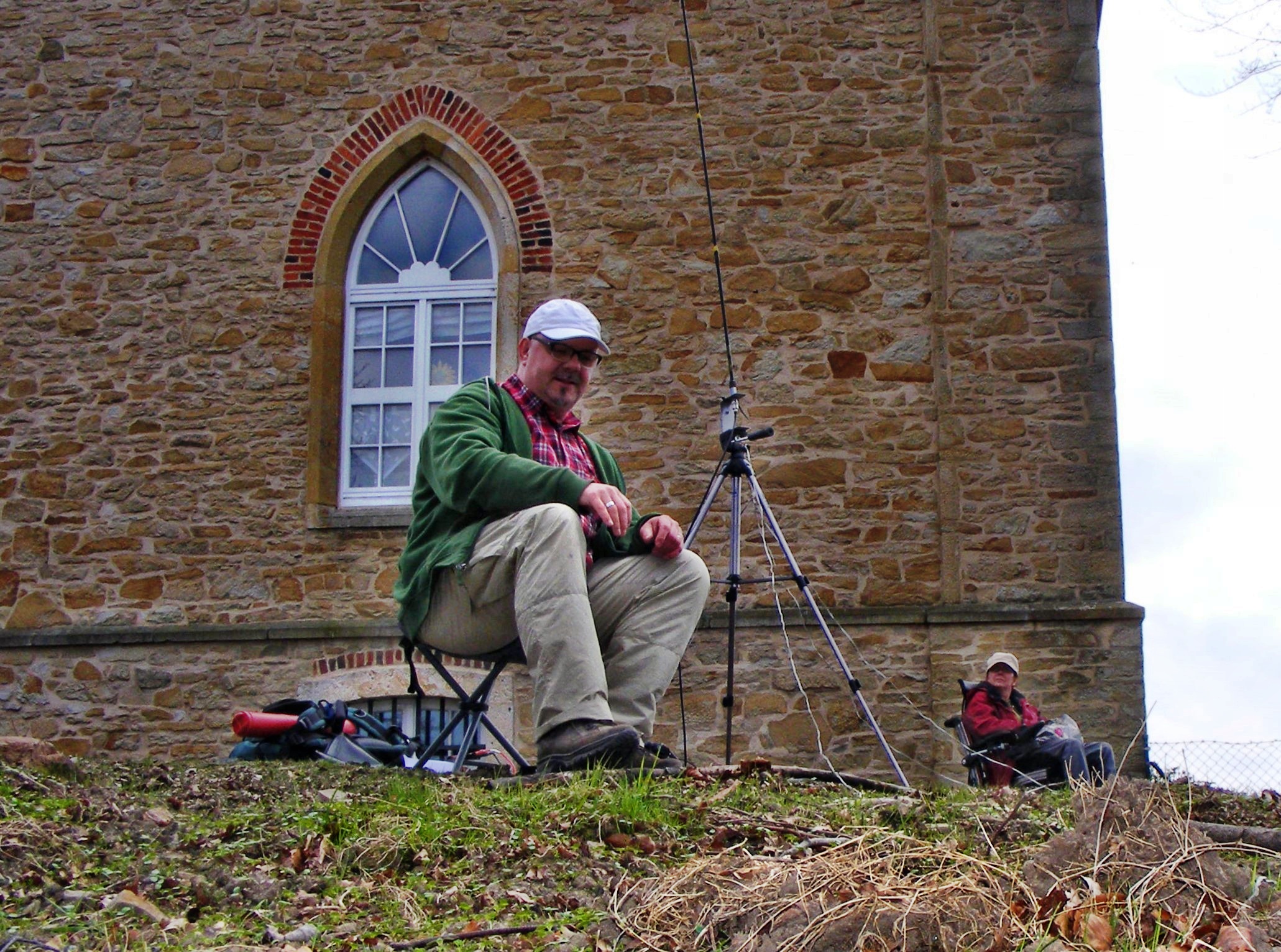 DC1BF/p und DL4MFM/p an der Diedrichsburg (WCA DL00276) @ Diedrichsburg DL00276