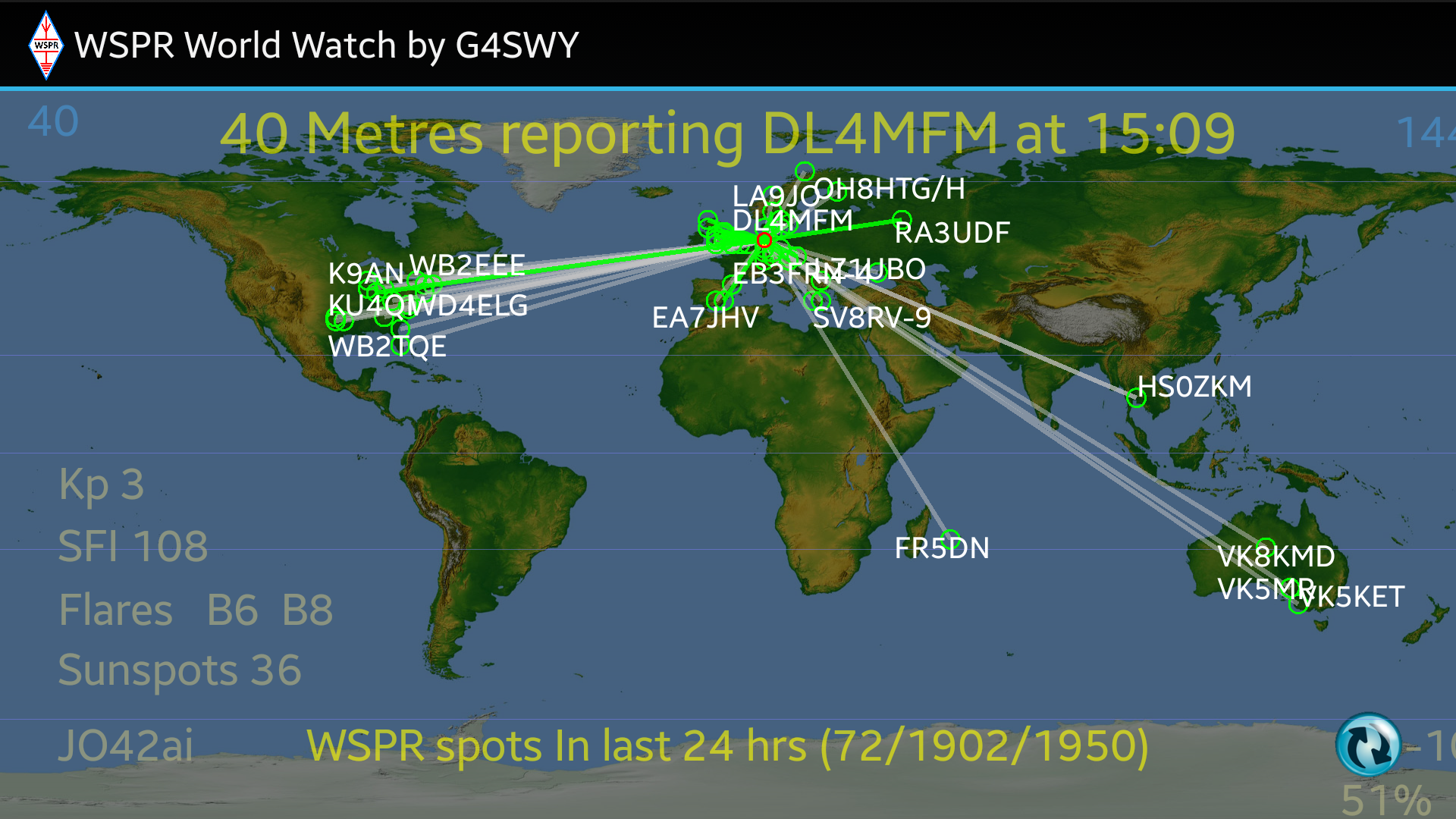 WSPR 40m