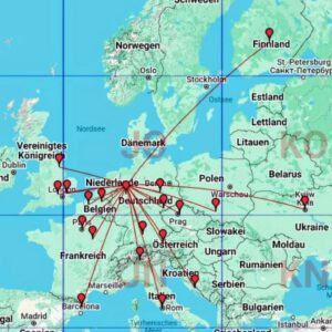 Die tatsächlichen QSOs